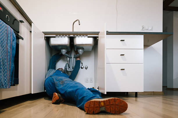 Professional Leak Detection technician working in Fombell, PA